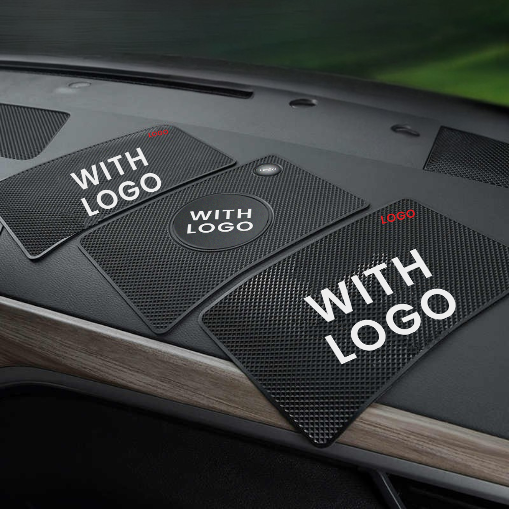 Anti-Slip Car Dashboard Mat with Brand Logo