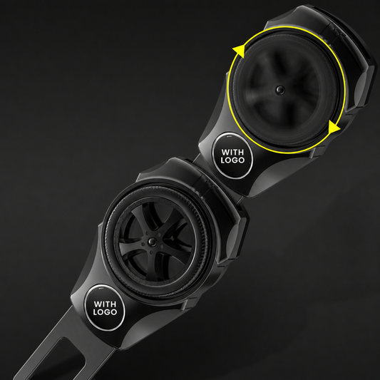 Rotating Car Seat Belt Extender with Logo