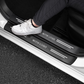 Car Door Sill Protectors with Logo – Pack of 4