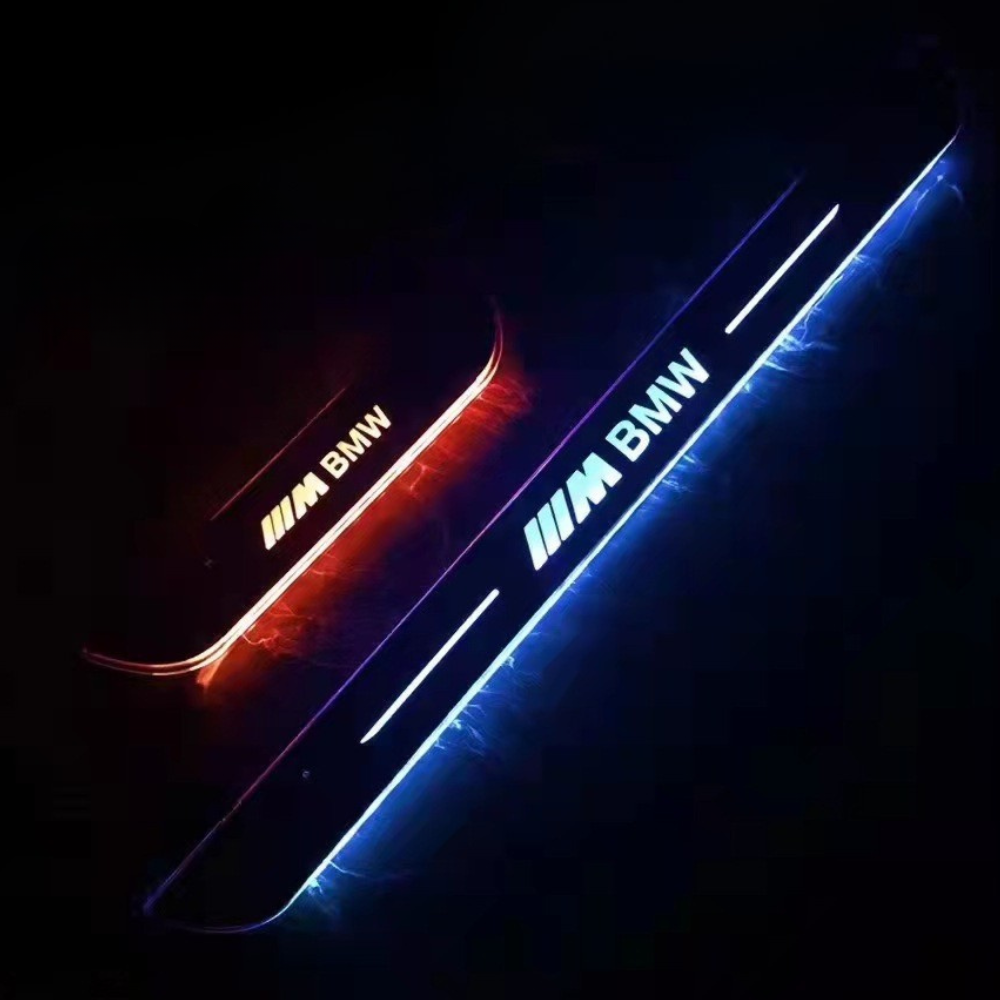 Pack of 2 LED Car Door Sill Plates – image 2