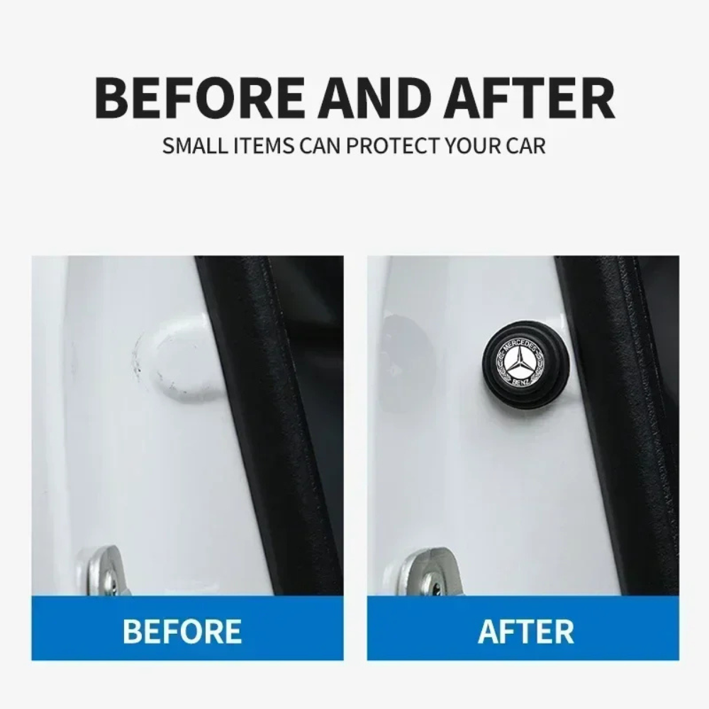 Pack of 10 Car Silicone Door Bumpers, image 3