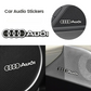 Pack of 4 Automotive Decorative Sticker 3D – image 3