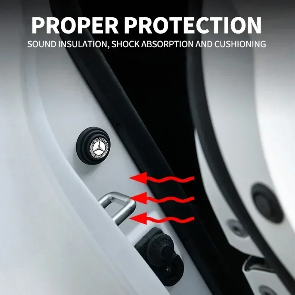 Pack of 10 Car Silicone Door Bumpers, image 4