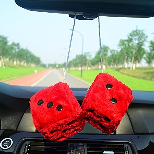 Hanging Fuzzy Dice, image 5