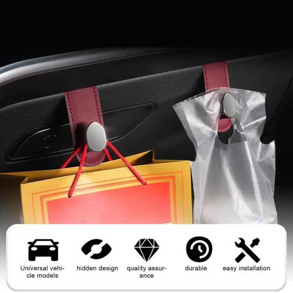 Pack of 2 Multifunction Car Hook Strap – image 6