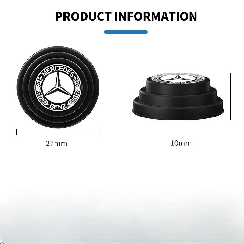 Pack of 10 Car Silicone Door Bumpers, image 7