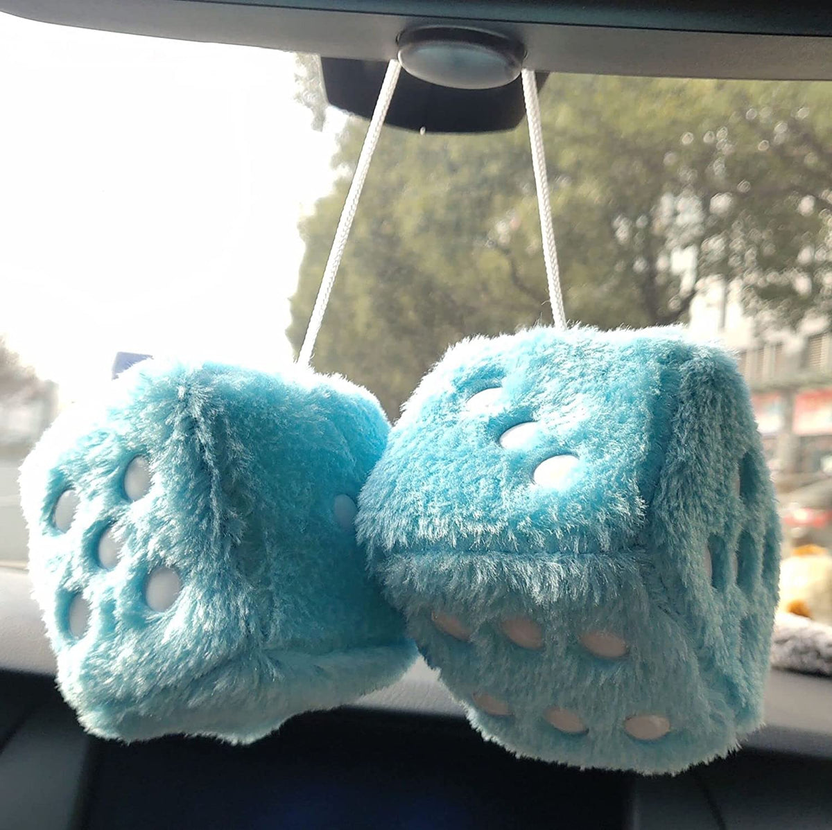 Hanging Fuzzy Dice, image 10