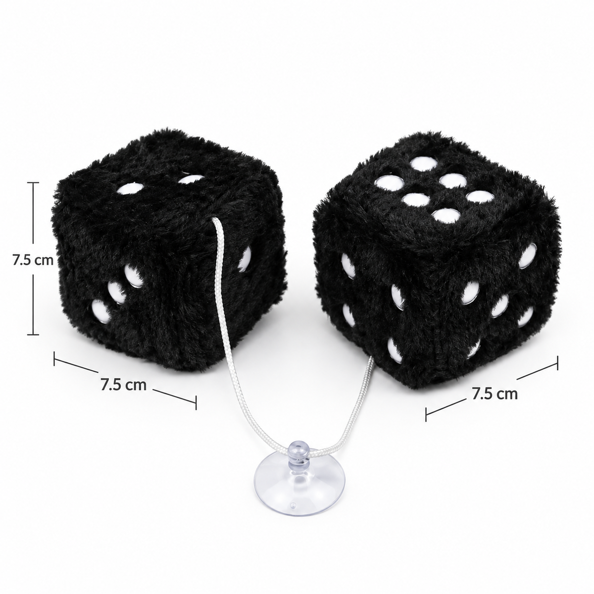 Hanging Fuzzy Dice, image 12