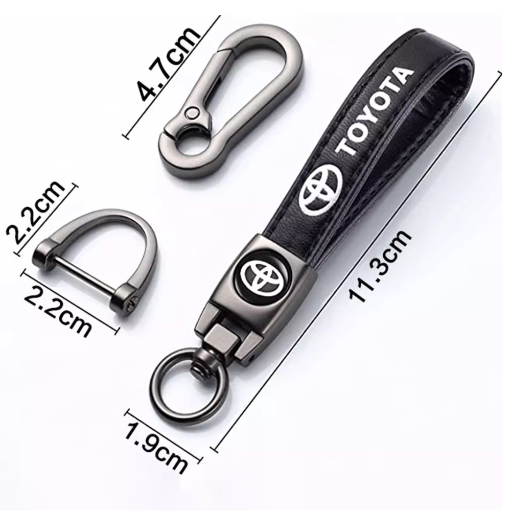 Leather Car Keychain, image 17