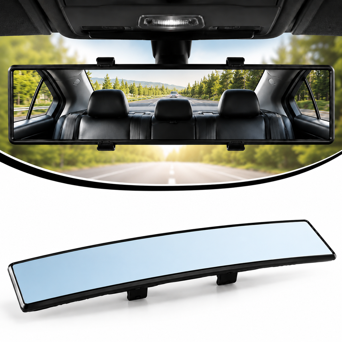 Universal Panoramic Rear View Mirror – image 1