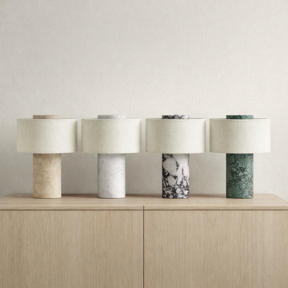 Luxe Marble Touch Table Lamp