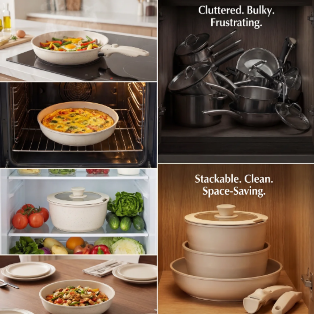 Modular Kitchen Cookware Set