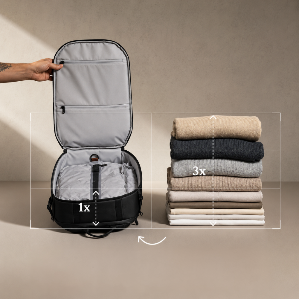 Vacuum Compression Travel Bag