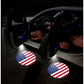 Pack of 2 LED Country Flag Door Projector Lights