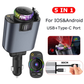5 in 1 Multifunctional Car Charger