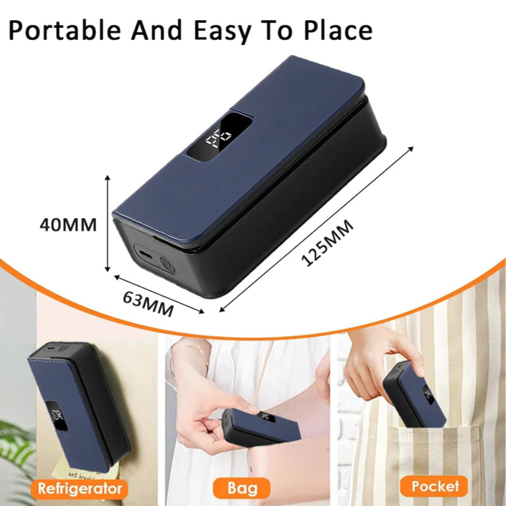 Portable 2-in-1 Heat Sealer