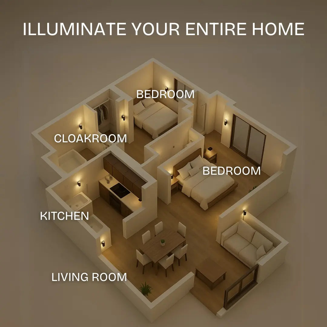 Pack of 2 Smart LED Night Lights