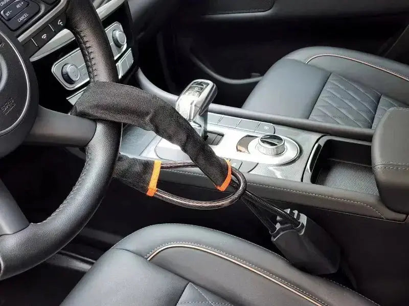 Steel Cable Steering Wheel Lock